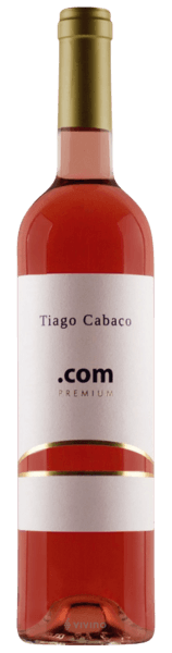 Bouteille de vin rosé portugais Tiago Cabaço .com Premium de la région de l'Alentejo